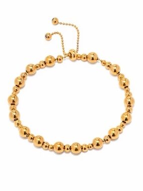 18K Gold Plated Beaded Bracelet